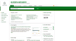 Desktop Screenshot of evropuvefur.is